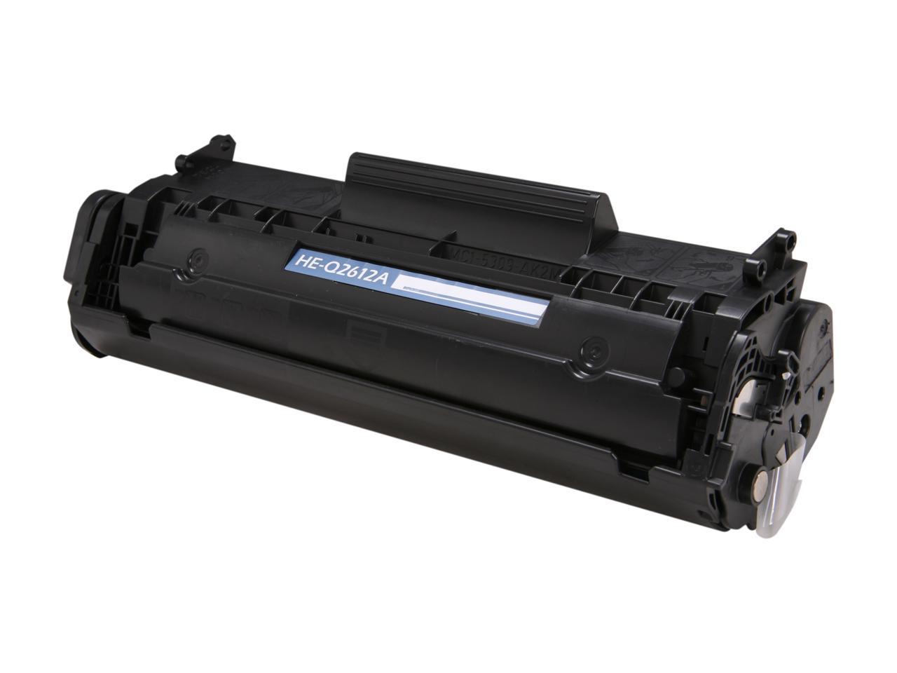 Rosewill Compatible Black Toner Cartridge Replacement for HP 12A Q2612A